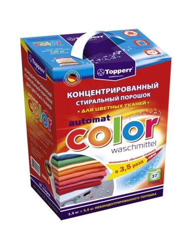 Стиральный порошок Topperr Automat color waschmittel 