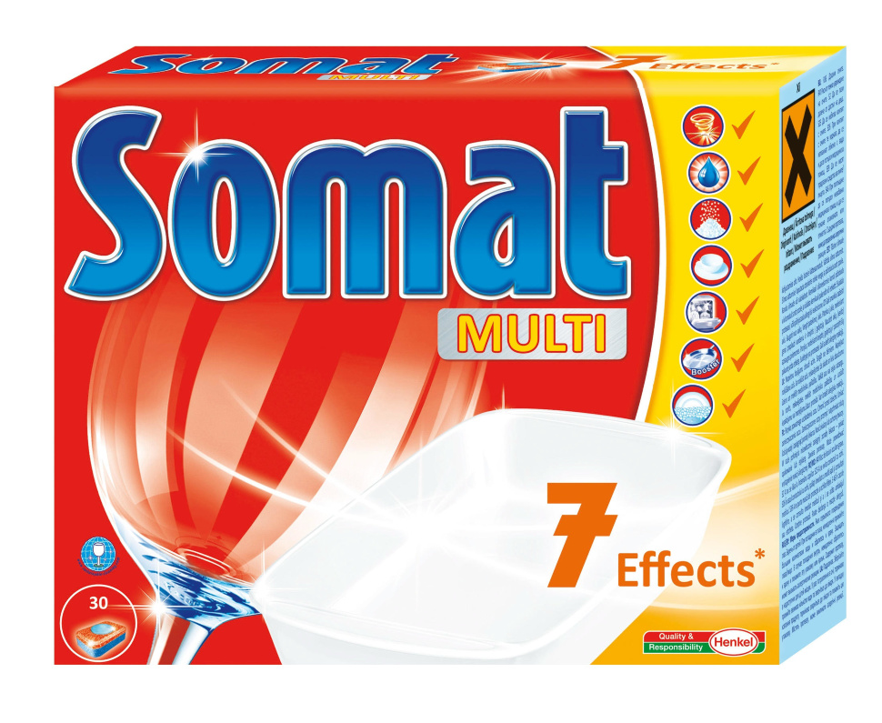 Таблетки для посудомоечных машин Somat Multi - Perfect 